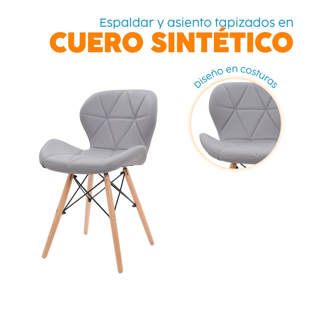 BONNO - Silla Auxiliar Mariposa Gris Bonno