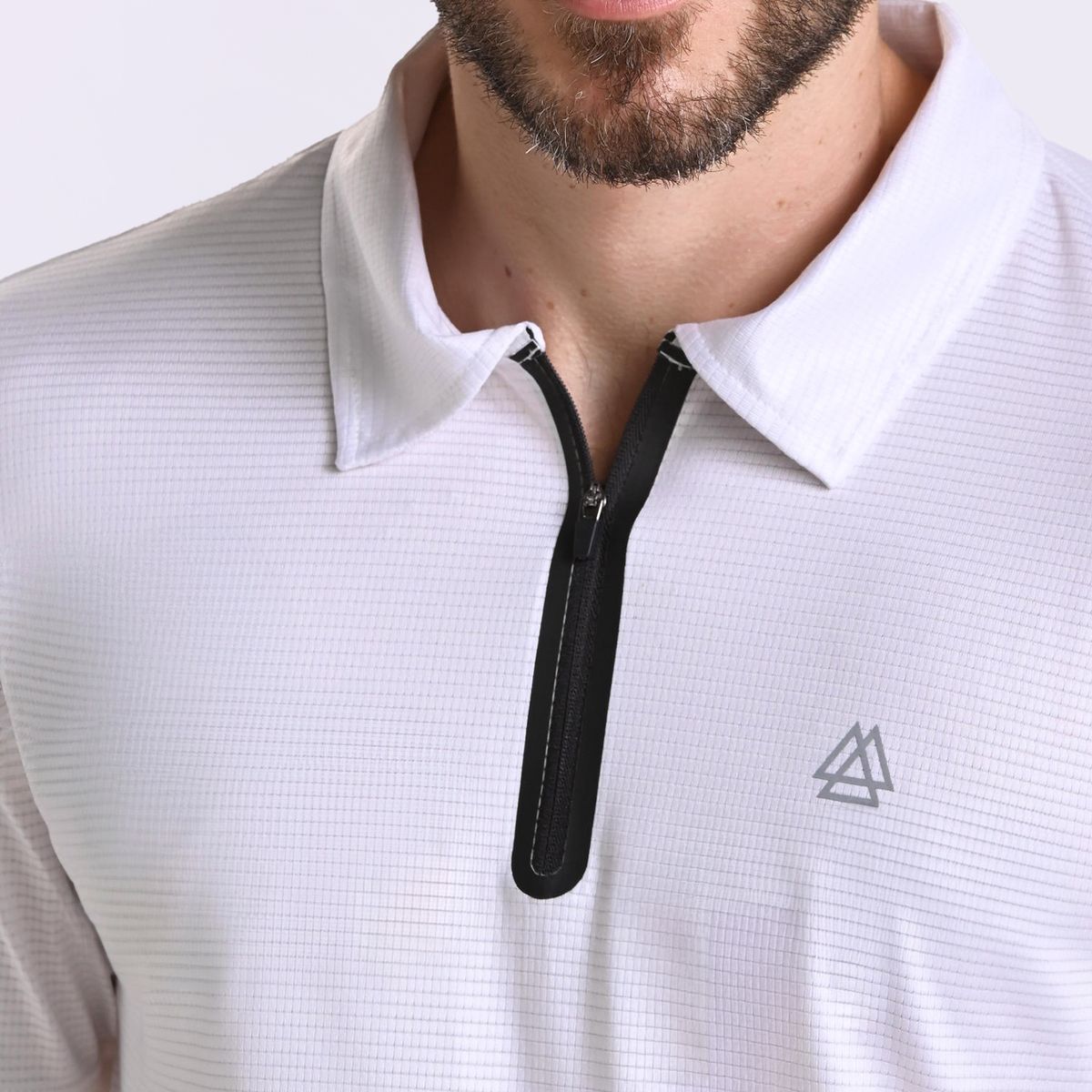 BELIFE - Camiseta polo ivory para hombre