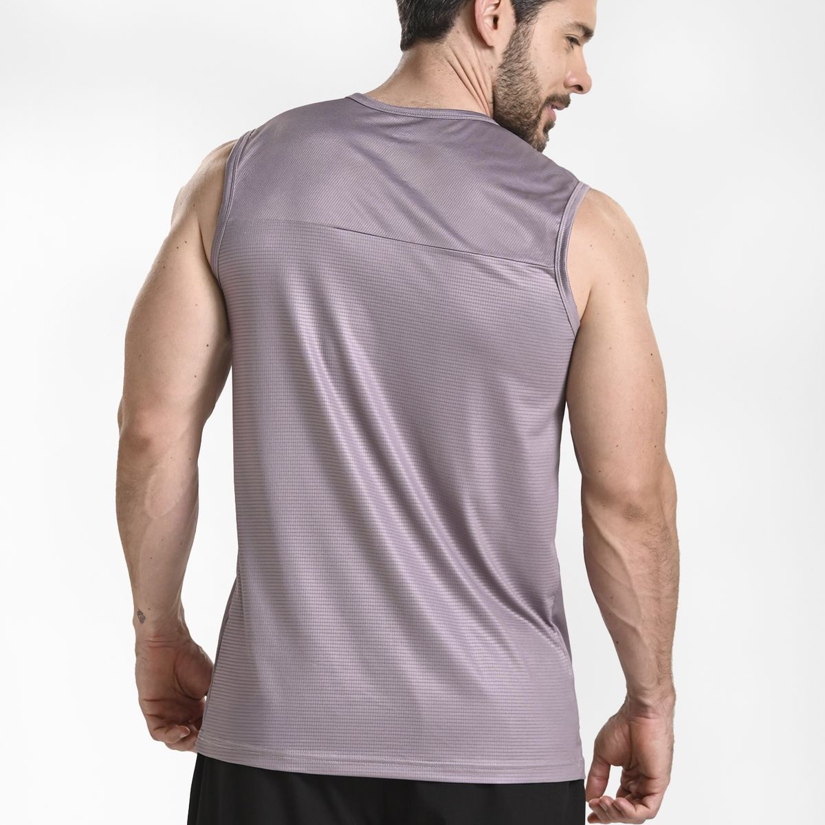 BELIFE - Camiseta manga sisa taupe para hombre