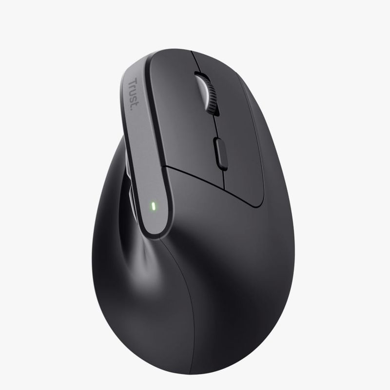 TRUST - Mouse Trust  Bayo+  ergonómico inalámbrico multidispositivo Bluetooth