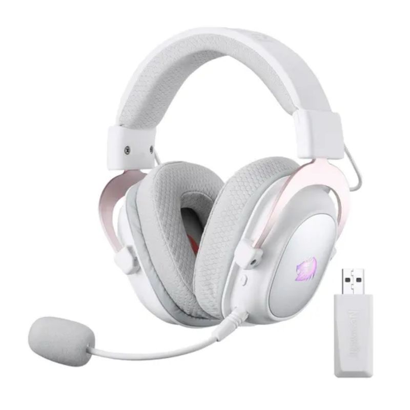 REDRAGON - Auriculares Audifonos Inalambricos 2.4 7.1 Redragon Zeus Pro