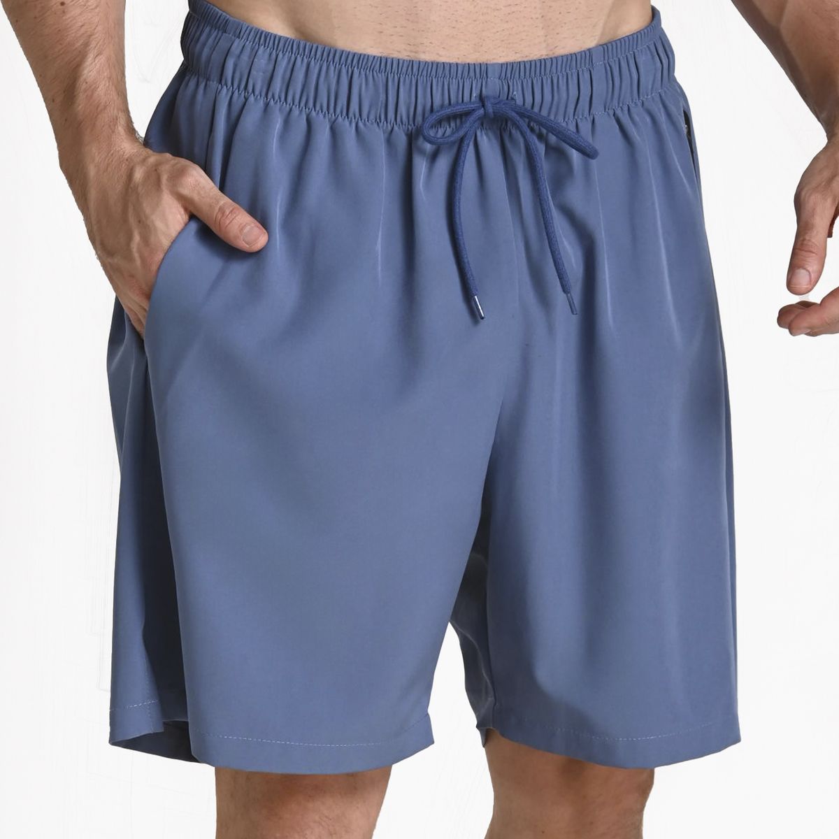 BELIFE - Pantaloneta deportiva azul para hombre