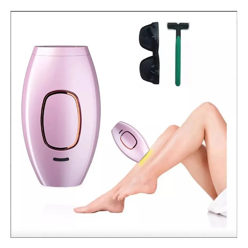 AMERICAN GENERICS - Depiladora portátil láser permanente IPL uso doméstico sin dolor