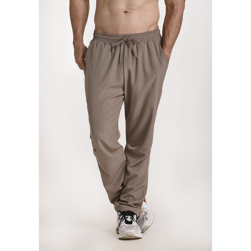 BELIFE - Pantalón deportivo taupe para hombre