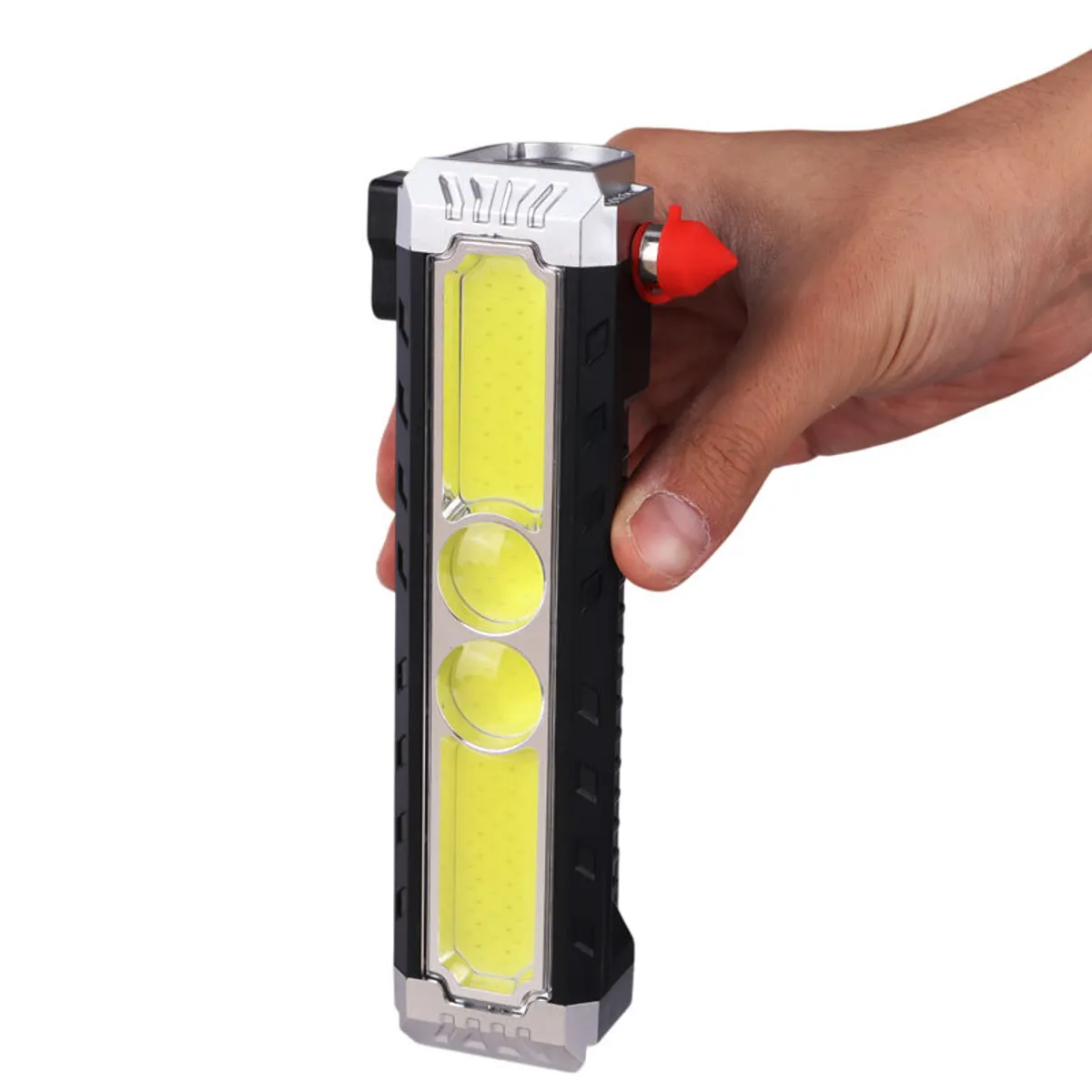 GENERICO - Linterna Minera Solar Led  Recargable