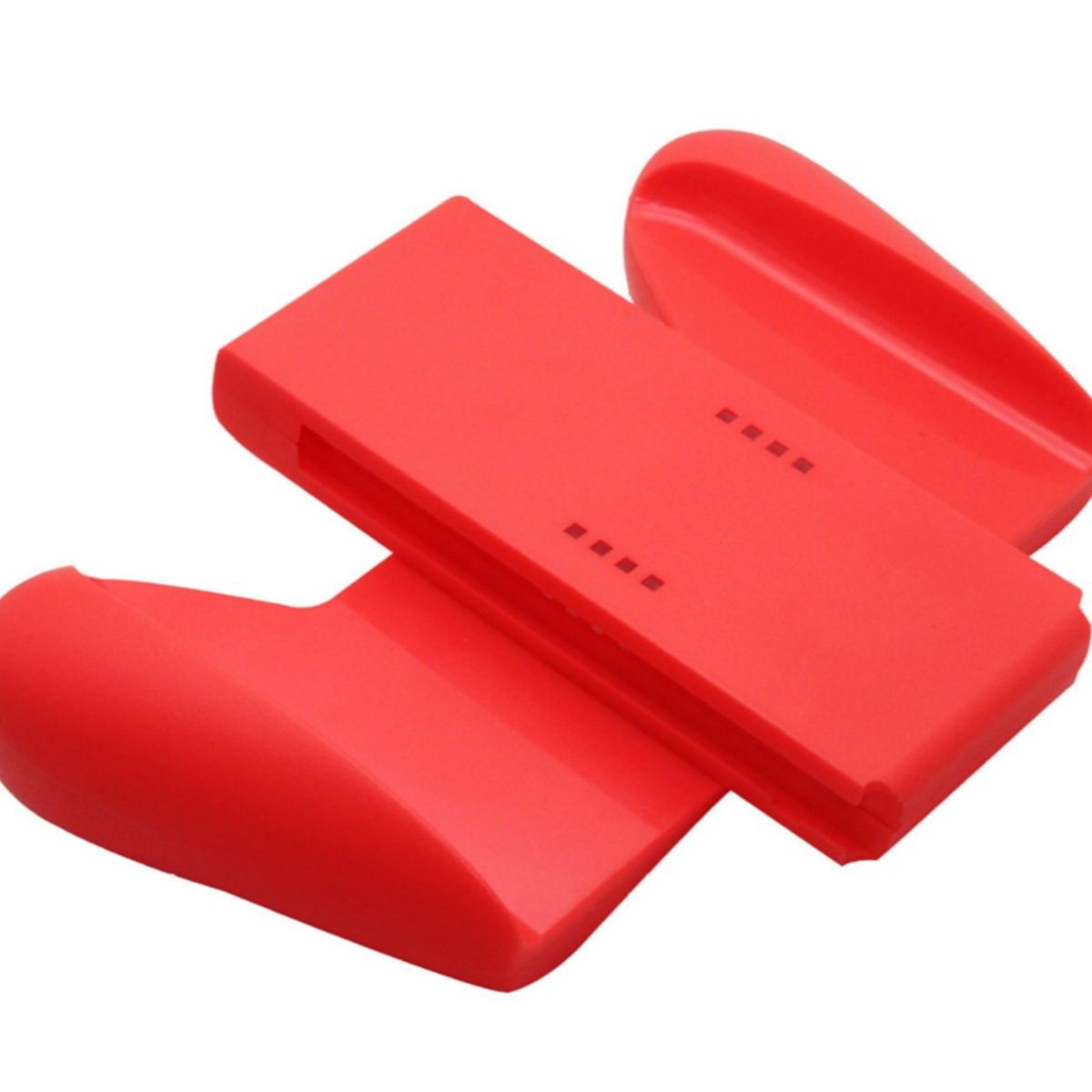 GENERICO - Empuñadura De Agarre Para Control Nintendo Switch Rojo