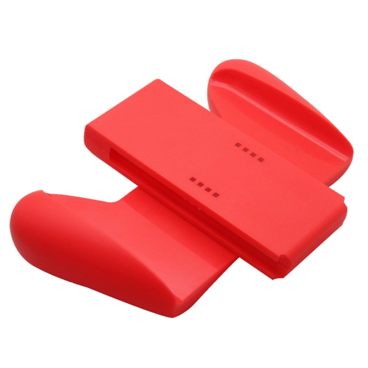 GENERICO - Empuñadura De Agarre Para Control Nintendo Switch Rojo