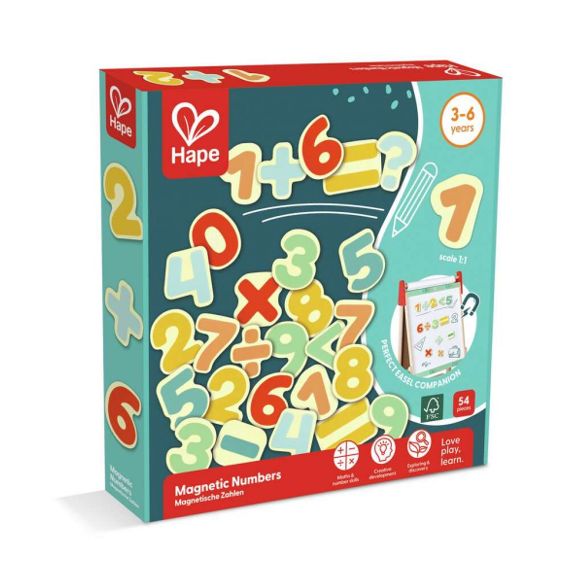 HAPE - SET NÚMEROS MAGNÉTICOS