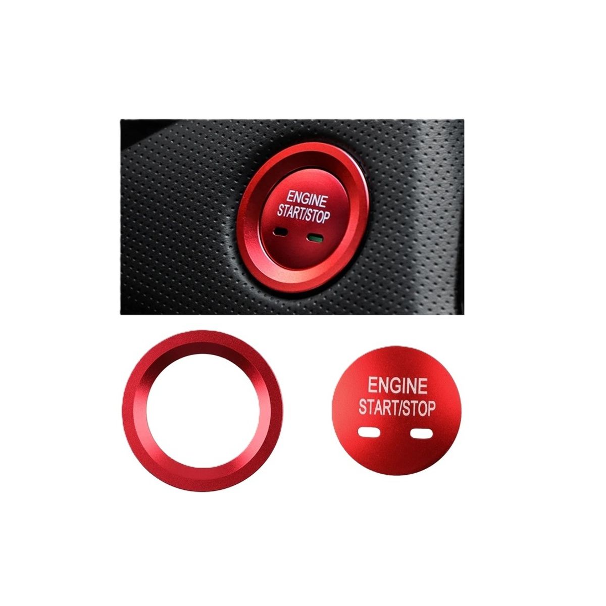 GENERICO - accesorios chevrolet tracker tahoe cubierta boton encendido