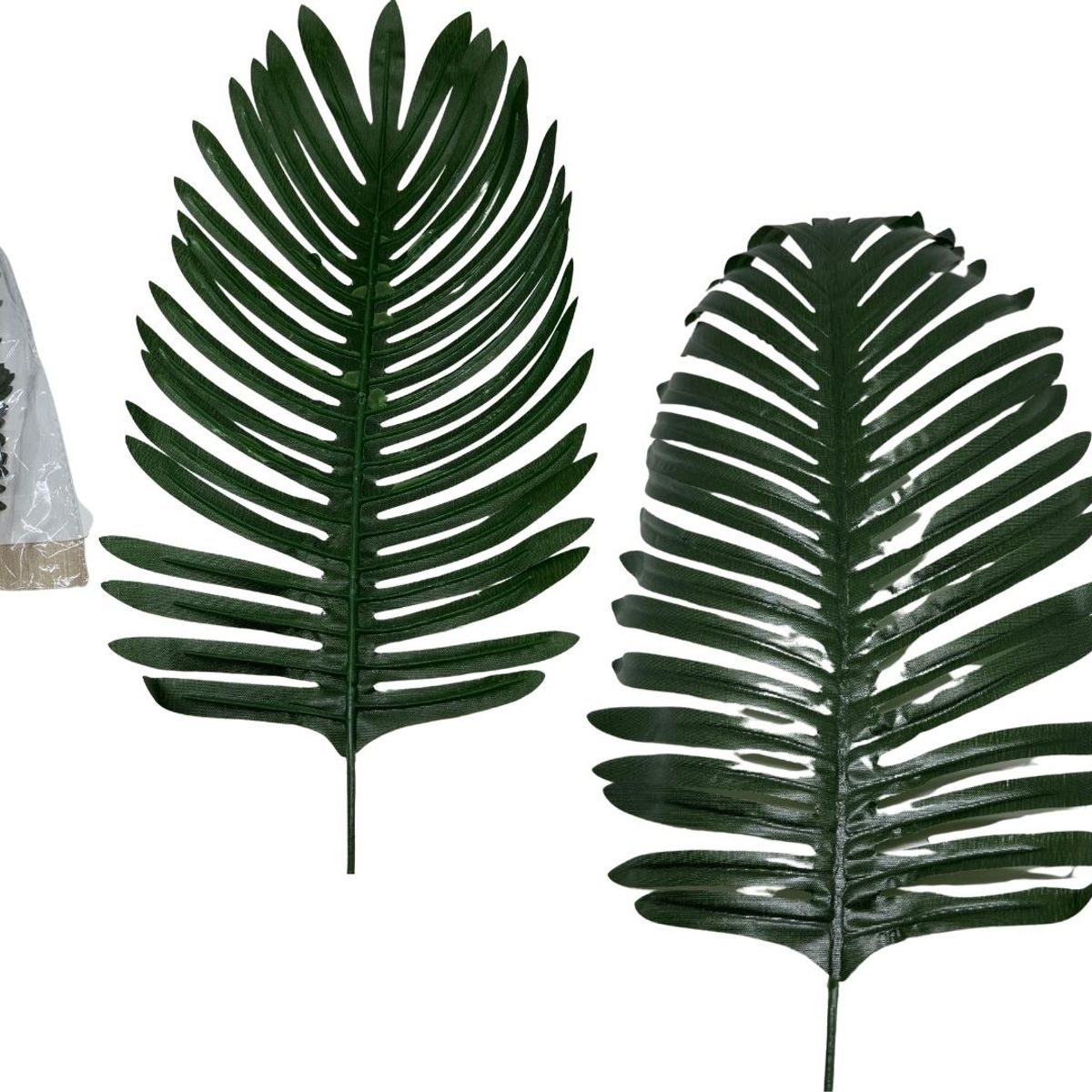 MAZUGI - Hojas de Palmeras Decorativa Artificial Mata De Hojas Packx12und 53cm