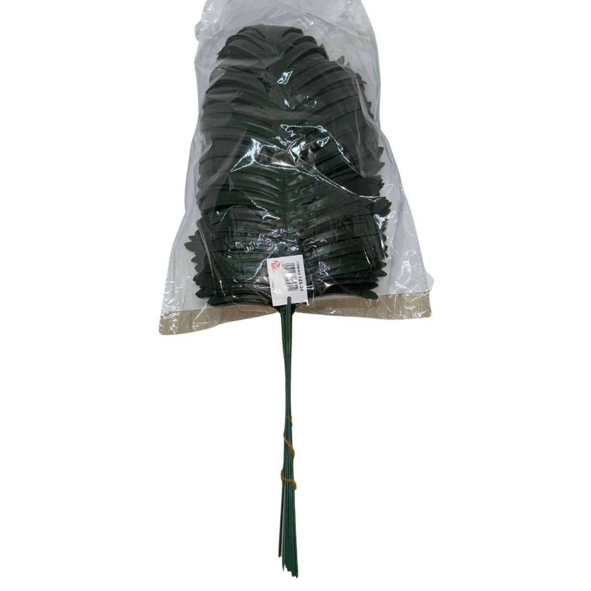 MAZUGI - Hojas de Palmeras Decorativa Artificial Mata De Hojas Packx12und 53cm