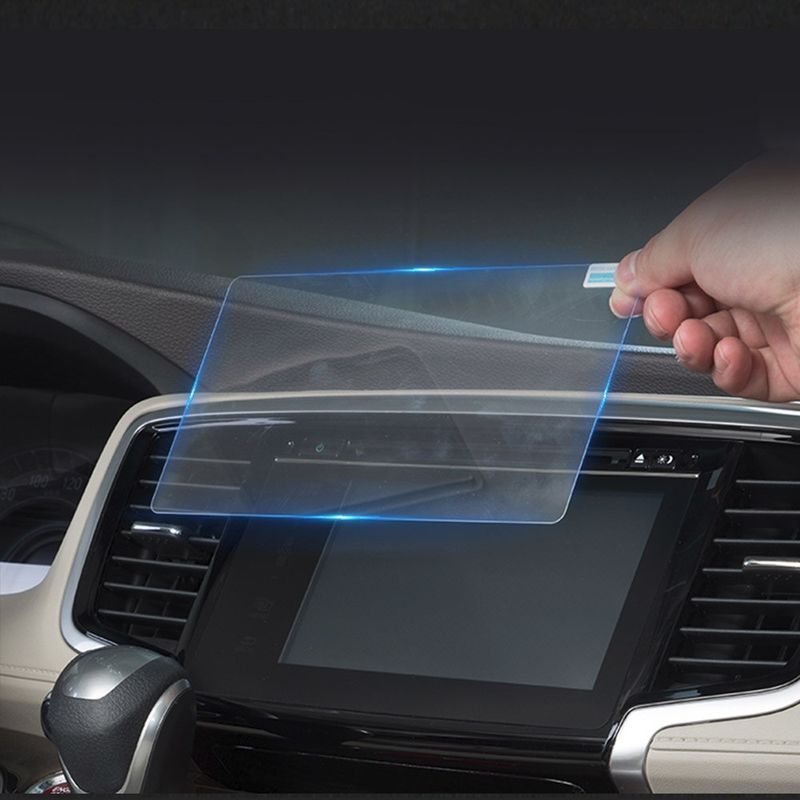 GENERICO - protector pantalla vidrio vidrio templado para radio carro