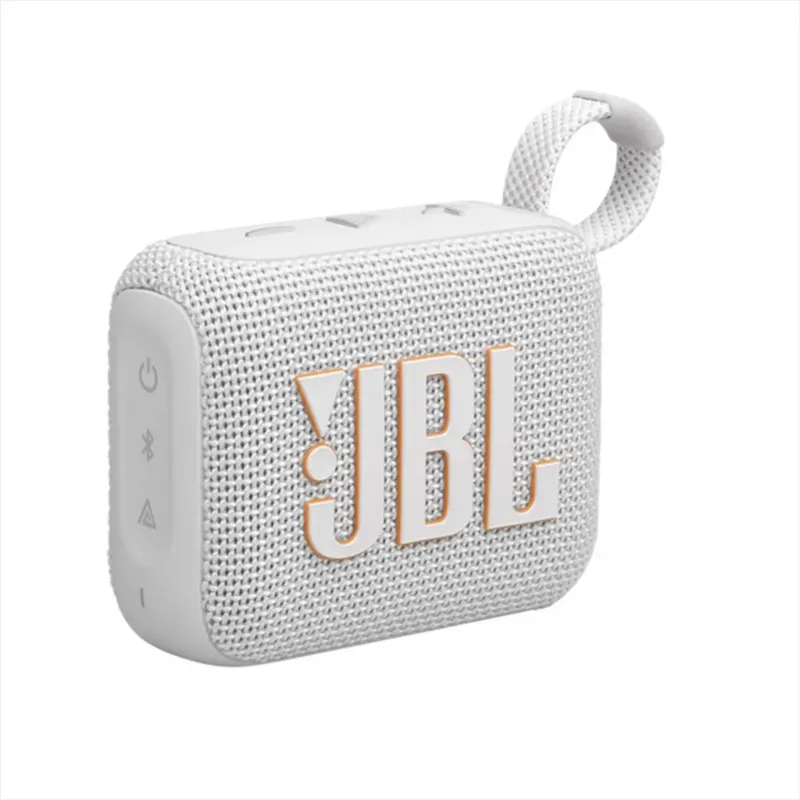 JBL - Parlante JBL Go4 Blanco Bluetooth  Portátil IP67 Gran Sonido y Batería