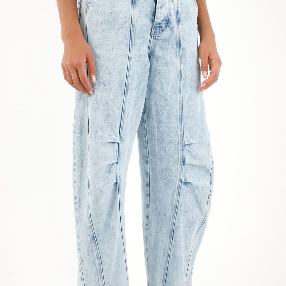 TENNIS - Jean Horseshoe tiro bajo para mujer