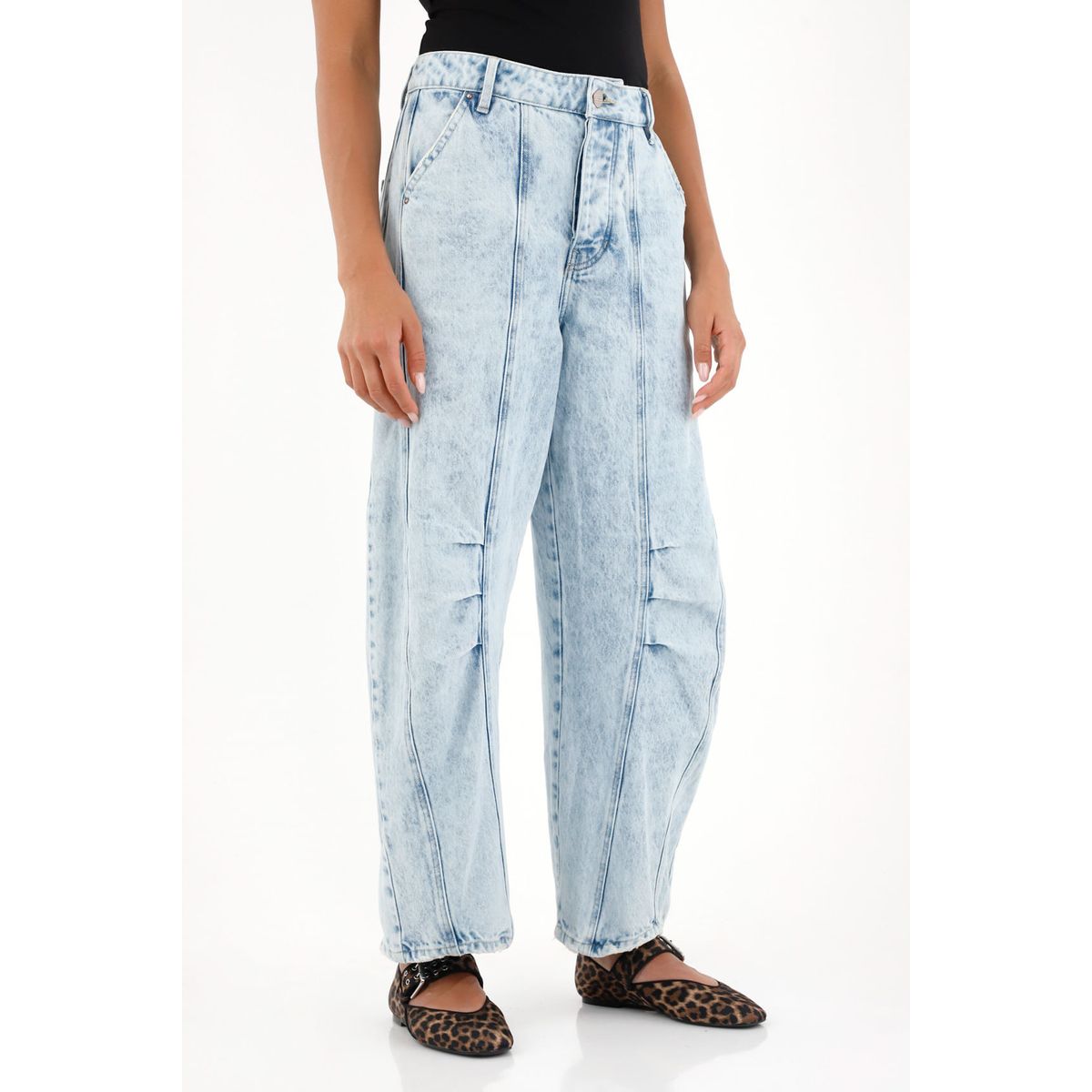 TENNIS - Jean Horseshoe tiro bajo para mujer