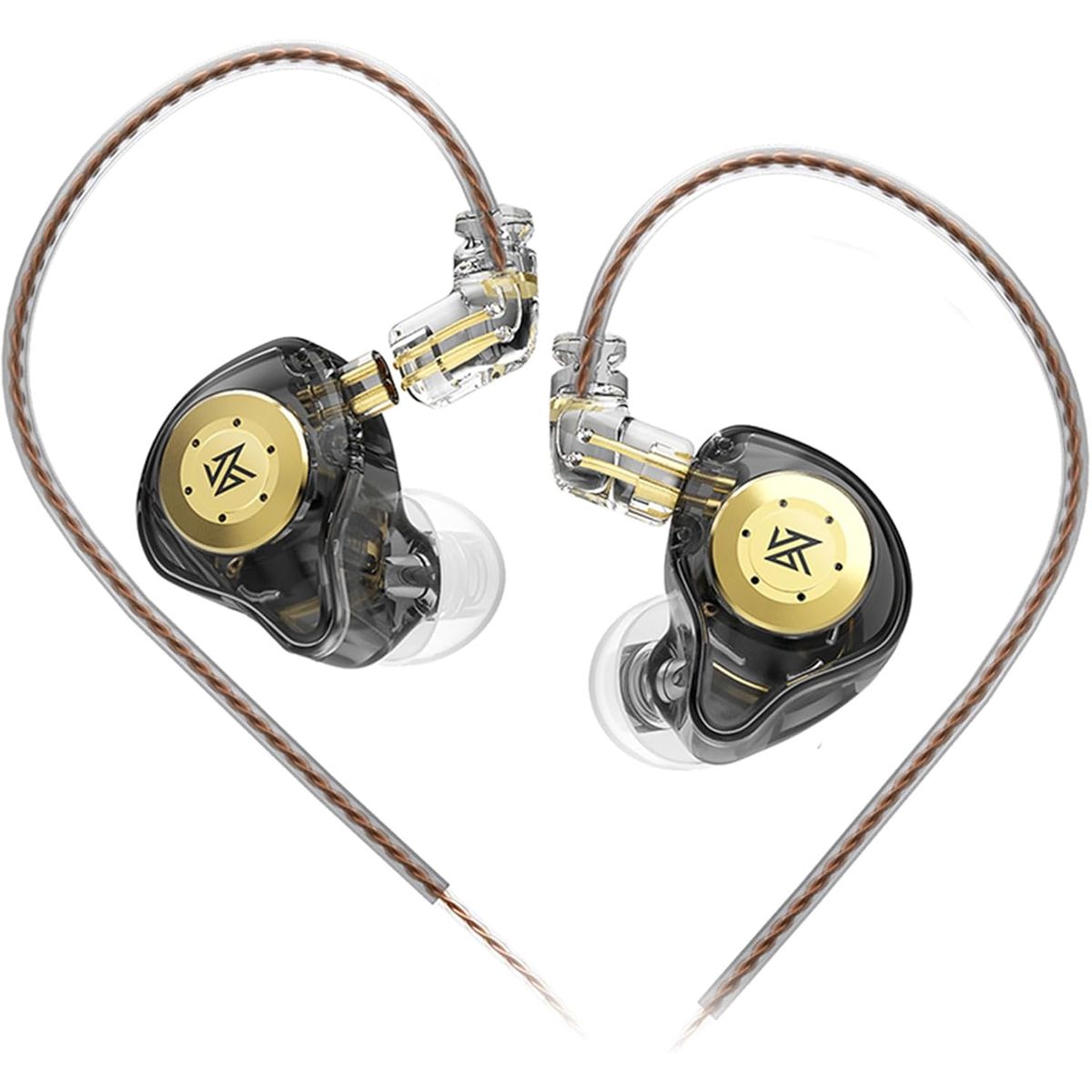 KZ - Audífonos In-ear Kz Audio Edx Pro Sin Micrófono Negro