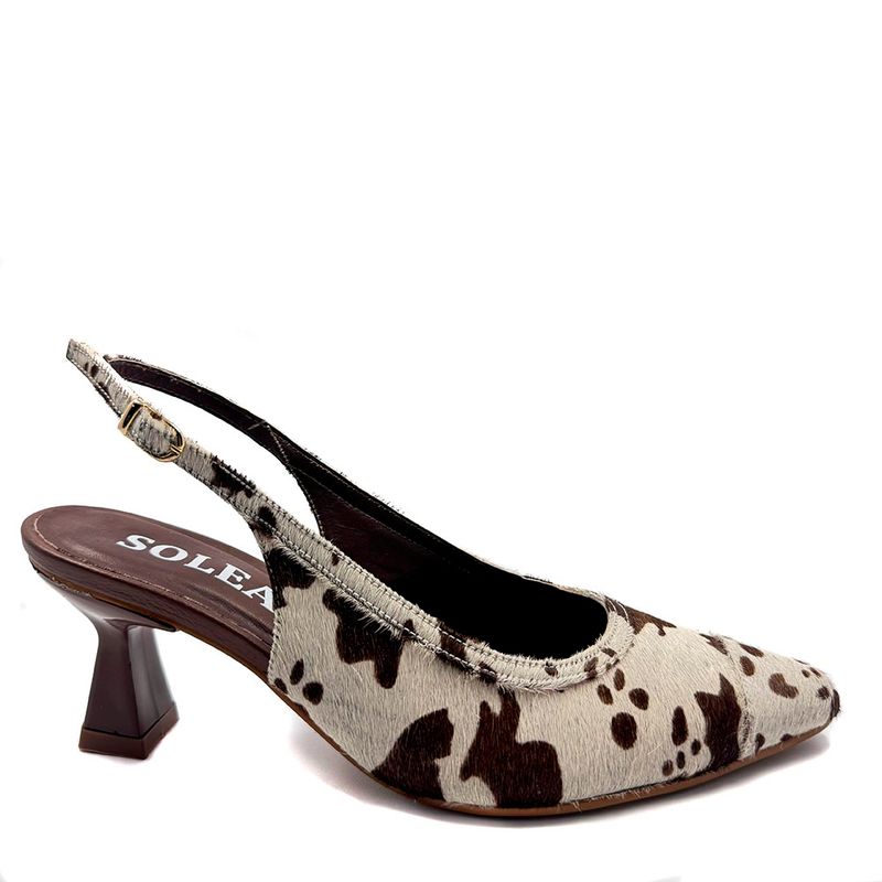 GENERICO - Zapatilla dama en cuero tipo vaca SOLEA