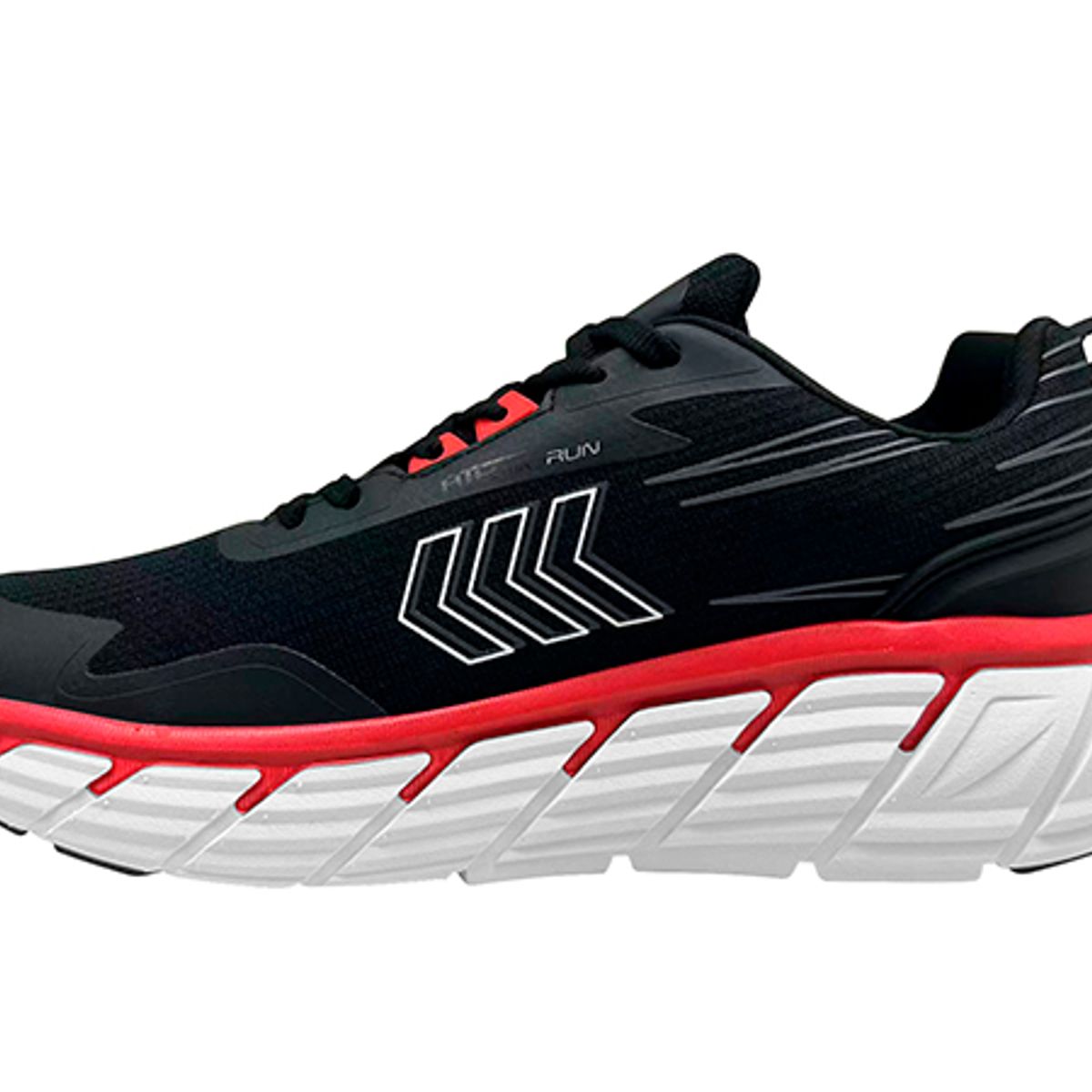 INCO - Tenis Deportivo Origen Tianjin Ath  M03 Negro Rojo