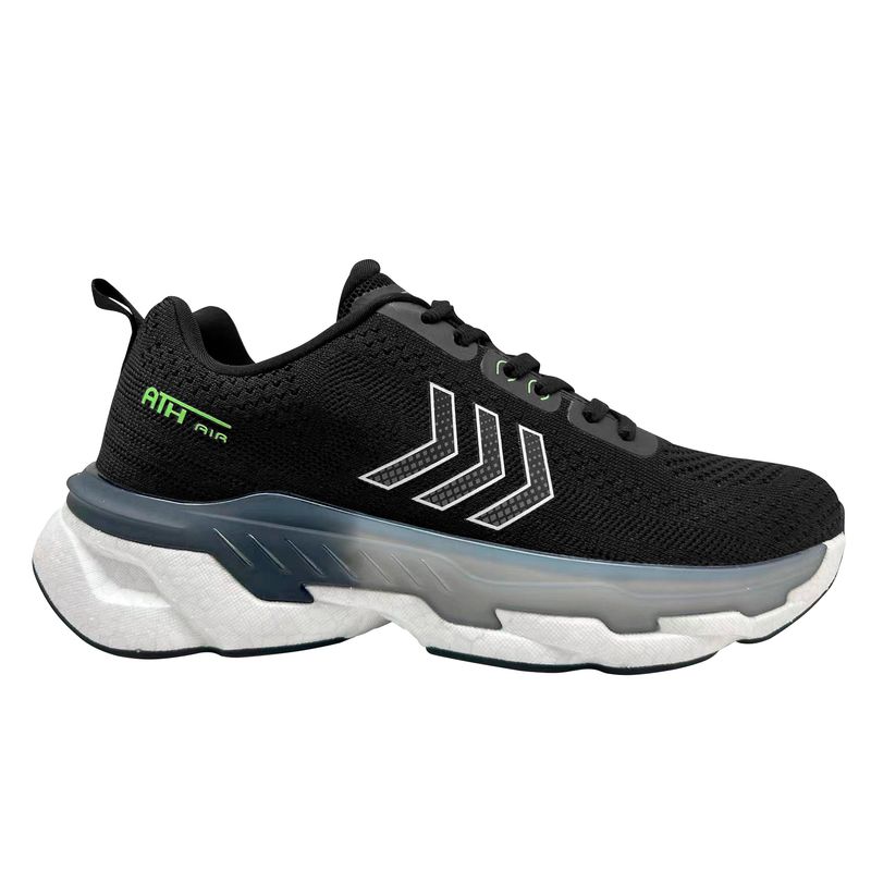 GENERICO - Tenis Deportivo Origen Wujan Ath  M01 Negro Verde