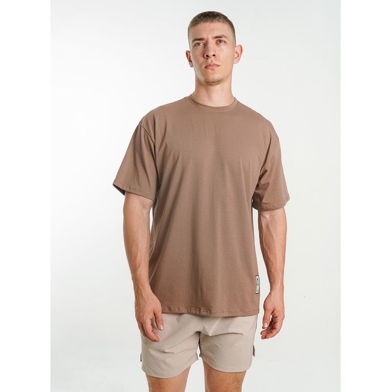 NO RULES - Camiseta hombre algodón tacto frio Disruptive Café Claro