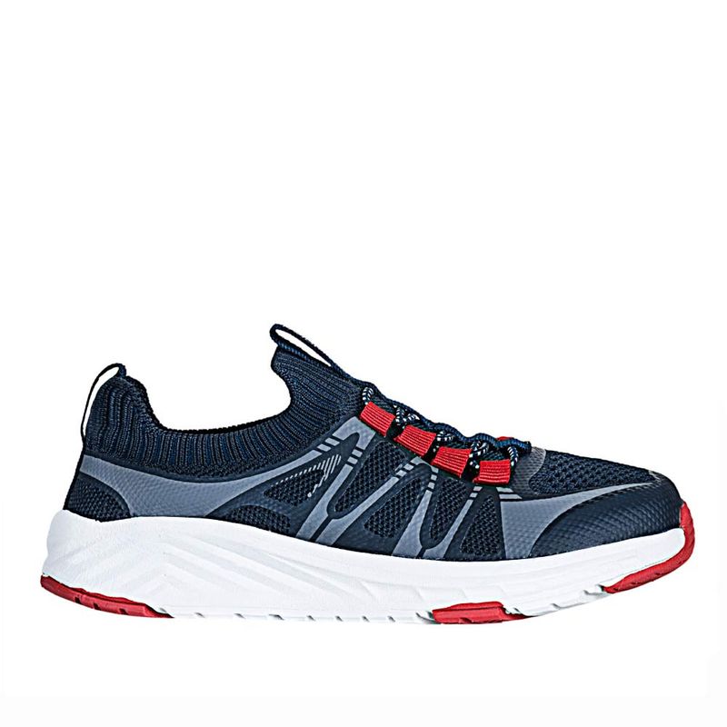 THROWING - Tenis de Niño marca THROWING en Color AZUL ROJO   TENIS FUZ 16-25-1 J