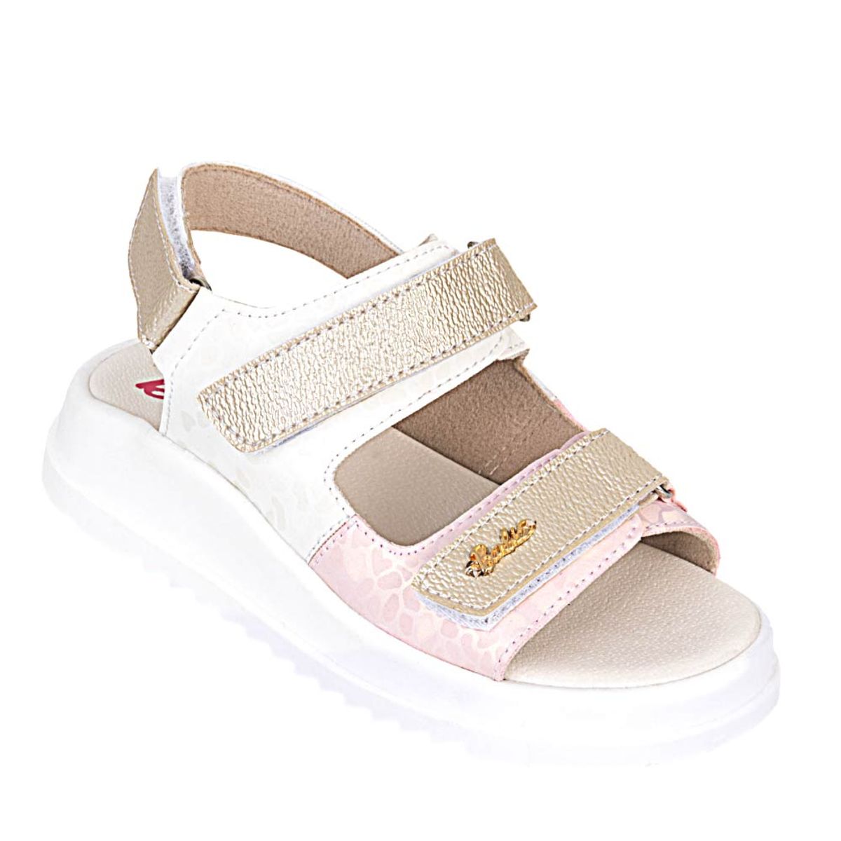 BARBIE - Sandalia de Niña marca BARBIE en Color ROSADO BEIGE   SANDBARBIE BAR