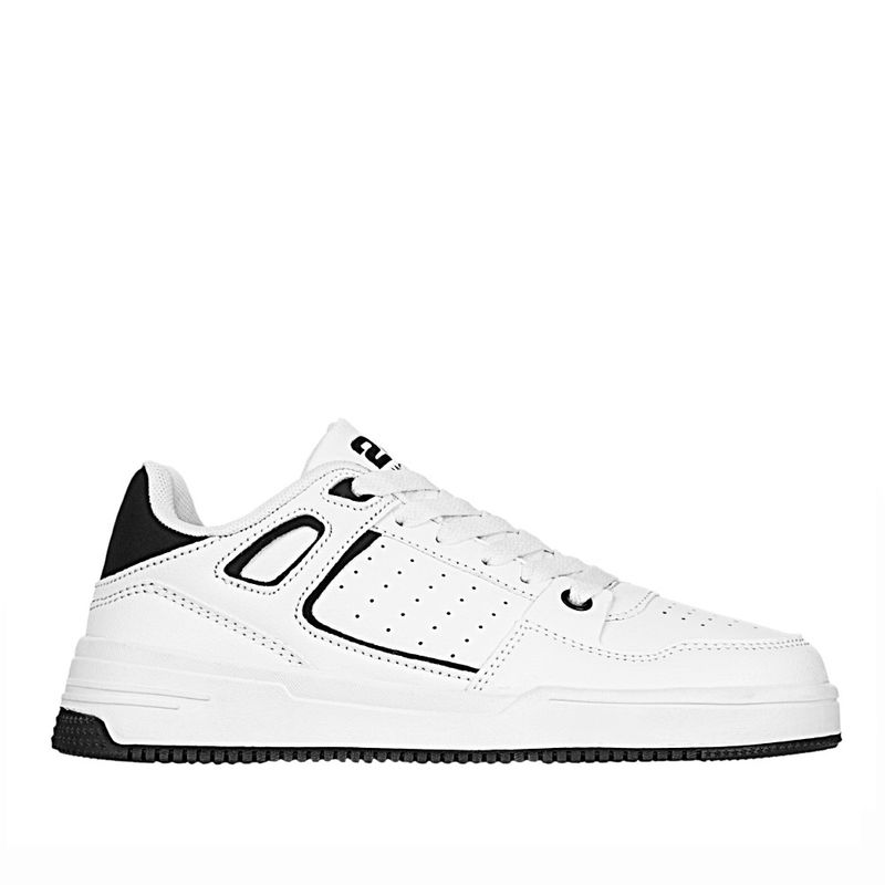 24 WALKS - Tenis de Niño marca 24 WALKS en Color BLANCO NEGRO   TENIS FUZ 04-25-