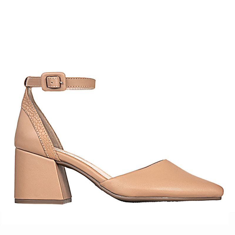 FRATTINI - Sandalia tacon de Mujer marca FRATTINI en Color CAMEL   SANDJ2501