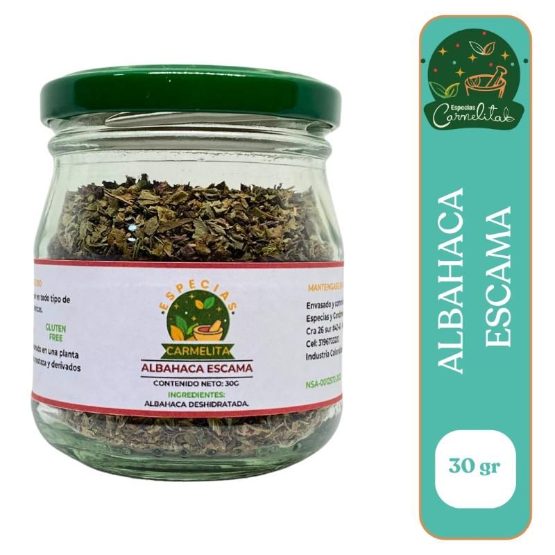 GENERICO - Albahaca Escama x 30 gr