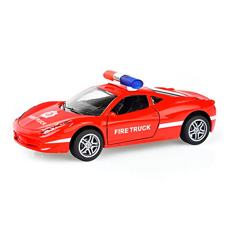 GENERICO - Carro Policia Deportivo Juguete Coleccionable De Cuerda