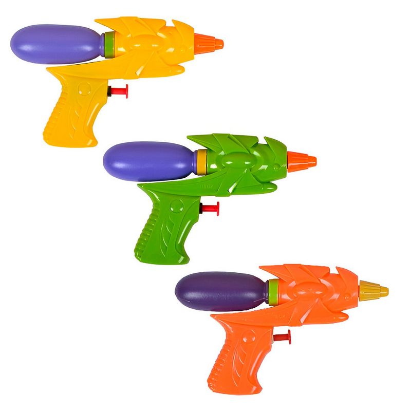 GENERICO - Pistola De Agua Mini Master Guns Juguete Niños Diversiòn X 3