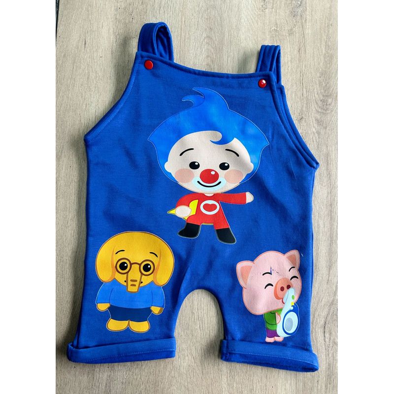 BRYKE - Overol Niño Payaso Plim PLim AZUL