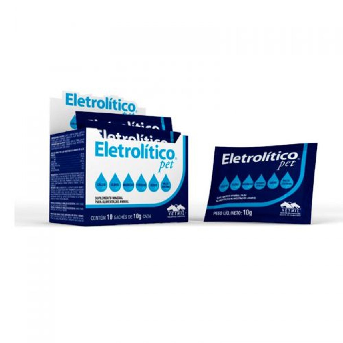 GENERICO - Suplemento Electrolítico Pet Perros y Gatos – 1 Sobre x 10 g
