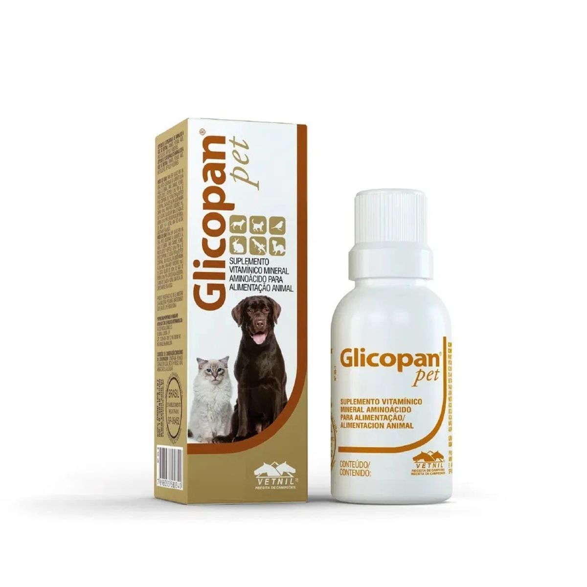GENERICO - Suplemento Glicopan Pet para Perros y Gatos – Frasco 30 ml