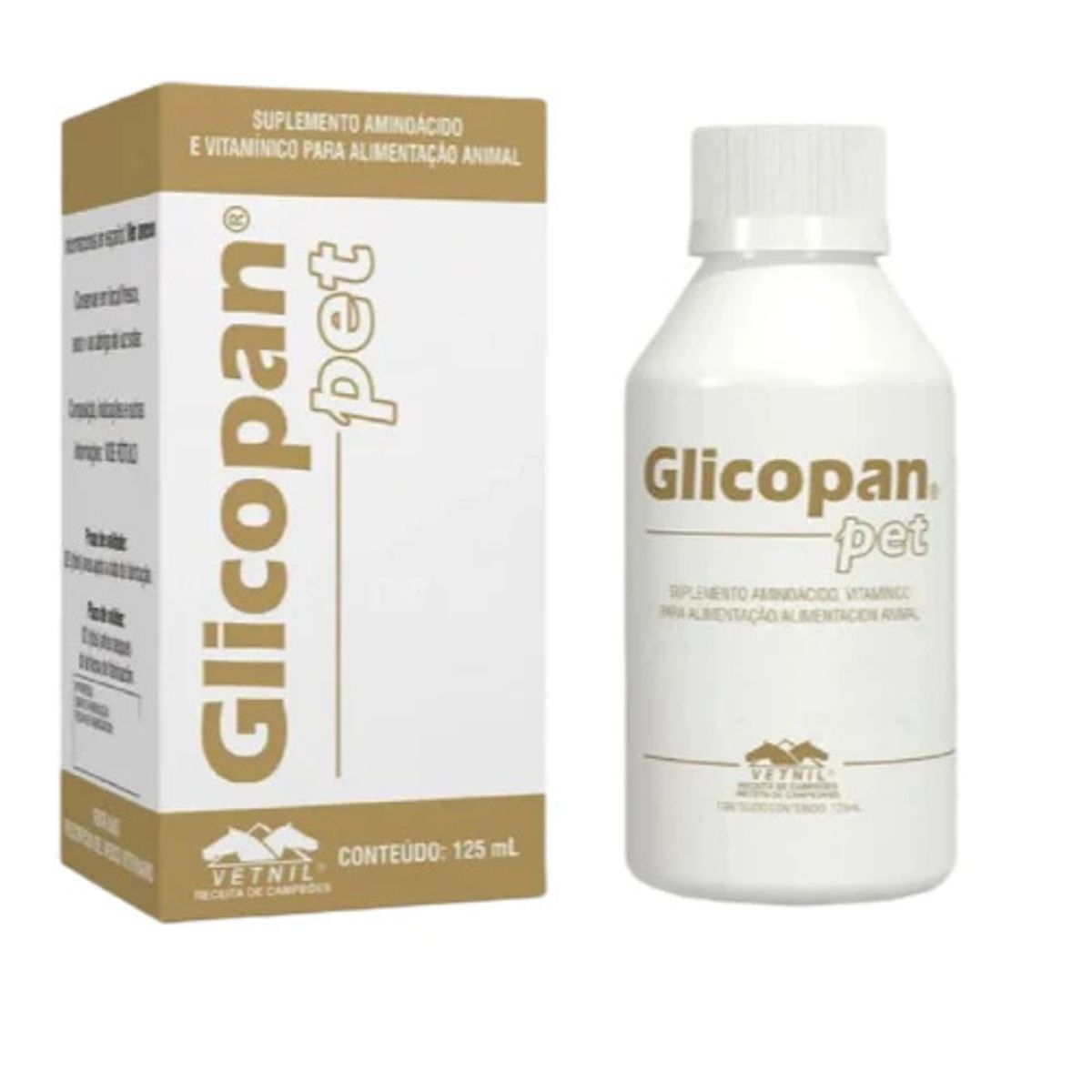 GENERICO - Suplemento Glicopan Pet para Perros y Gatos – Frasco 125 ml