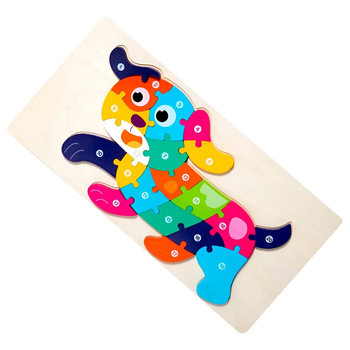 GENERICO - Rompecabezas Interactivo 3d Juego Didactico Color