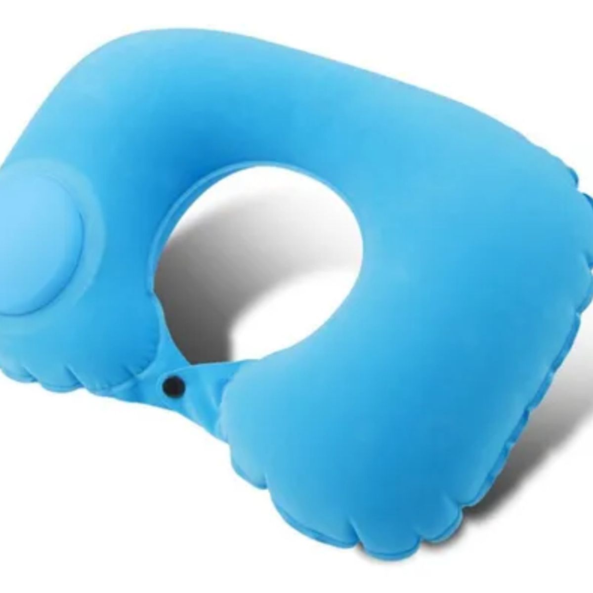 GENERICO - Kit De Almohada De Viaje Inflable + Antifaz + Tapa Oídos