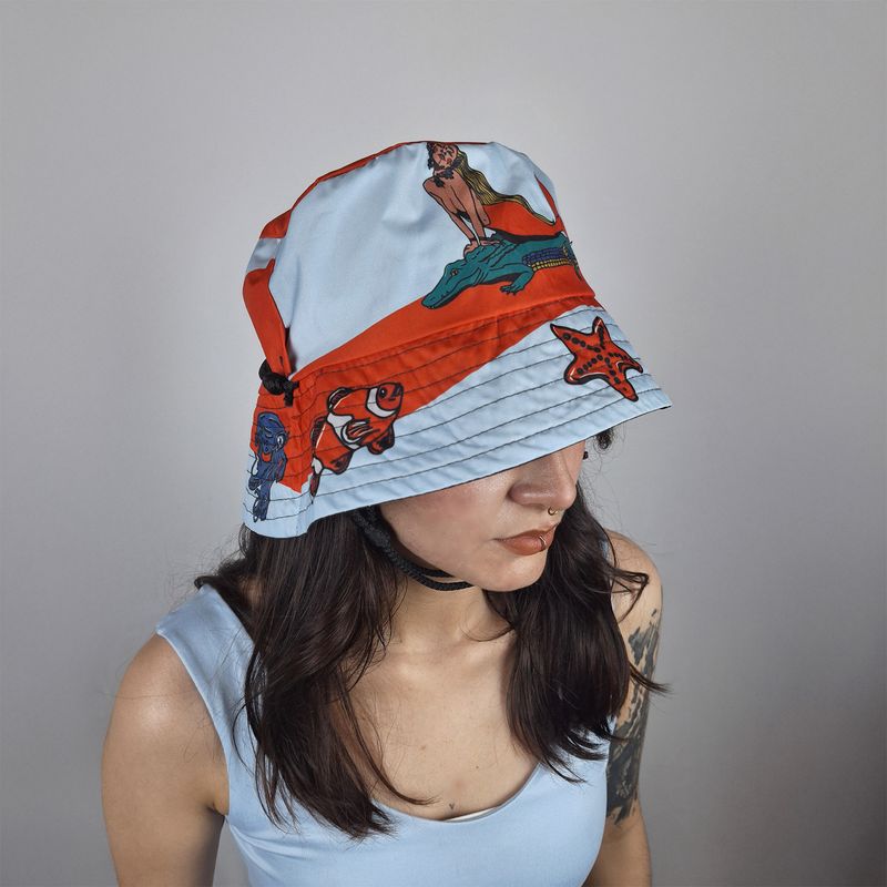 ZIPRE - Bucket Hat Sostenible Elemental Agua