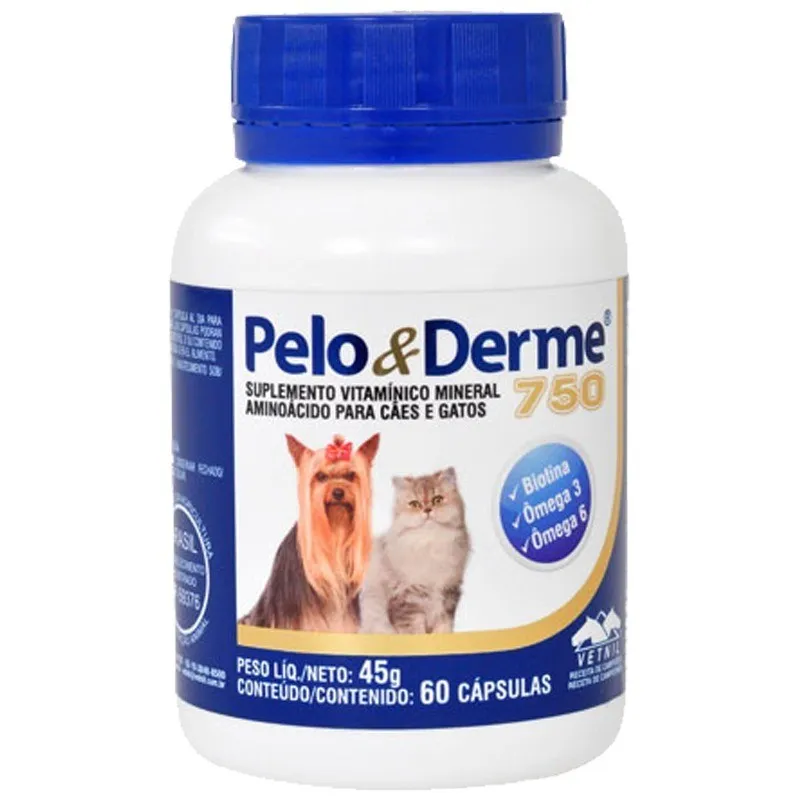 GENERICO - Pelo & Derme Pet 750