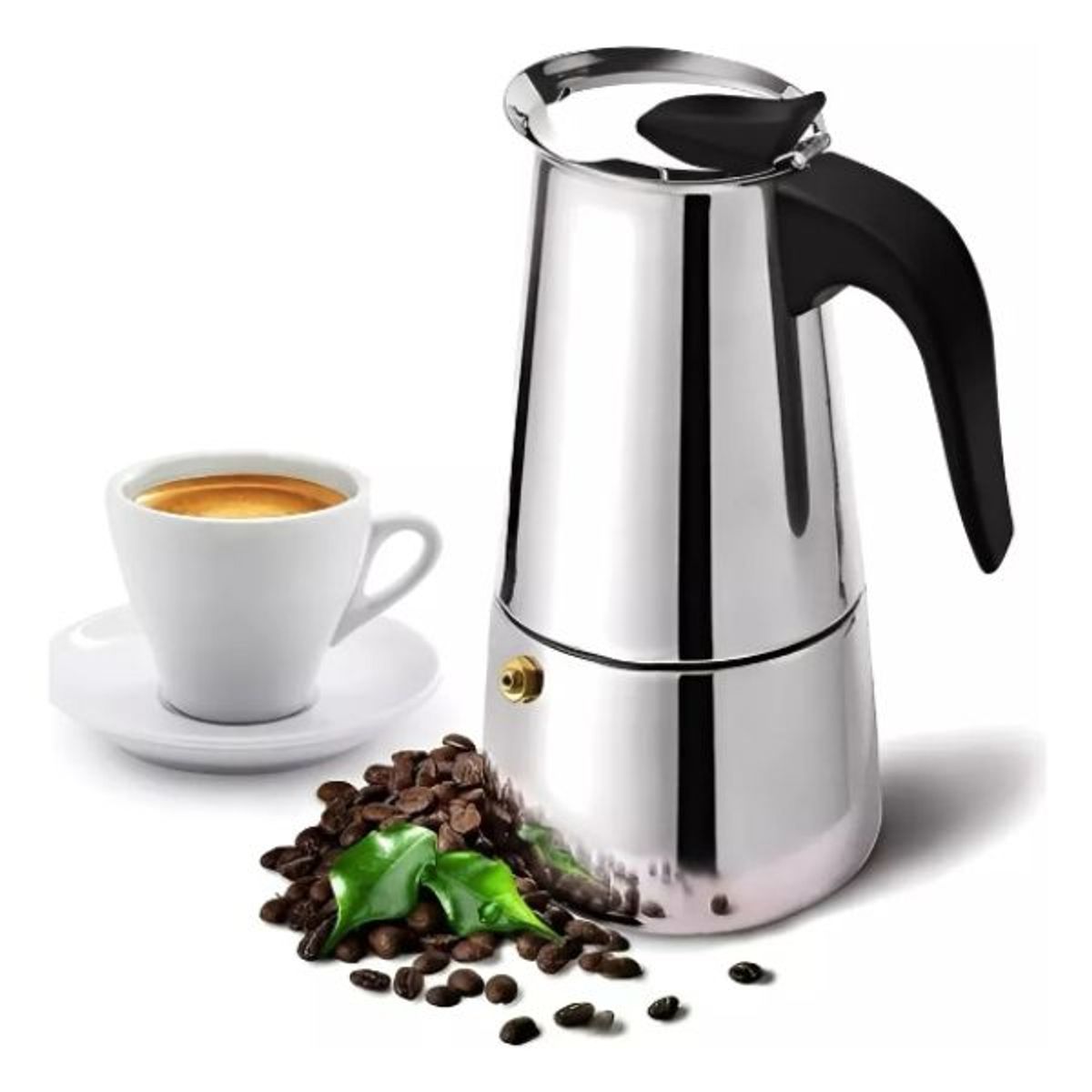GENERICO - Cafetera clásica de 6 tazas ideal para hogar u oficina