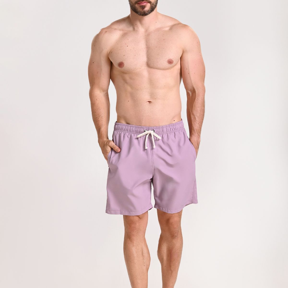 BELIFE - Pantaloneta sunny lila para hombre