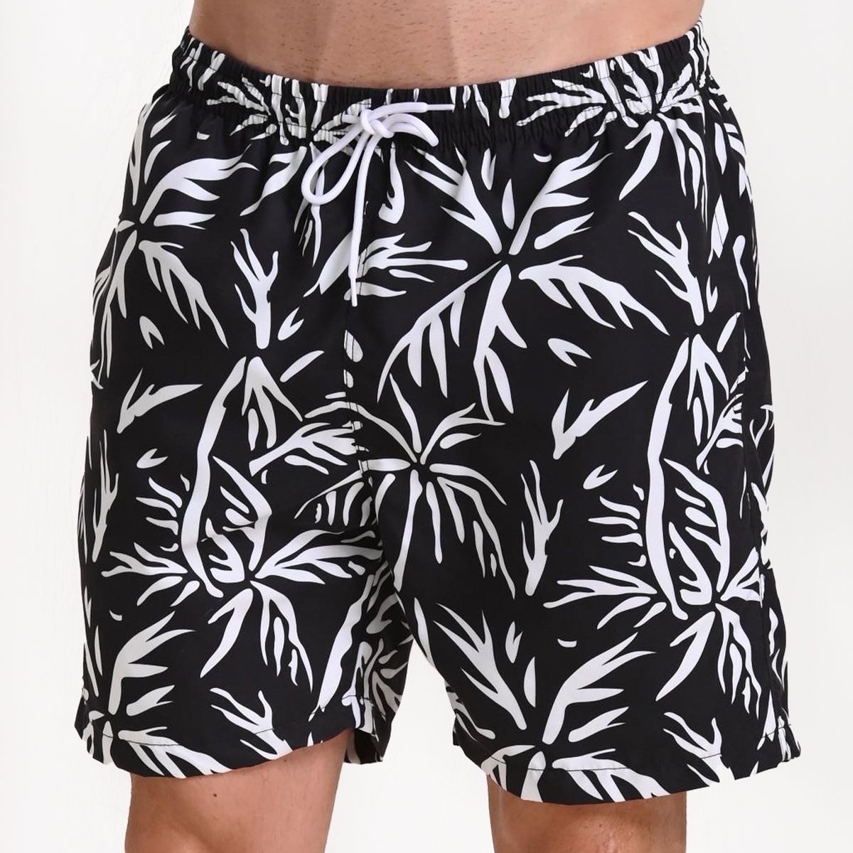 BELIFE - Pantaloneta sunny negra para hombre