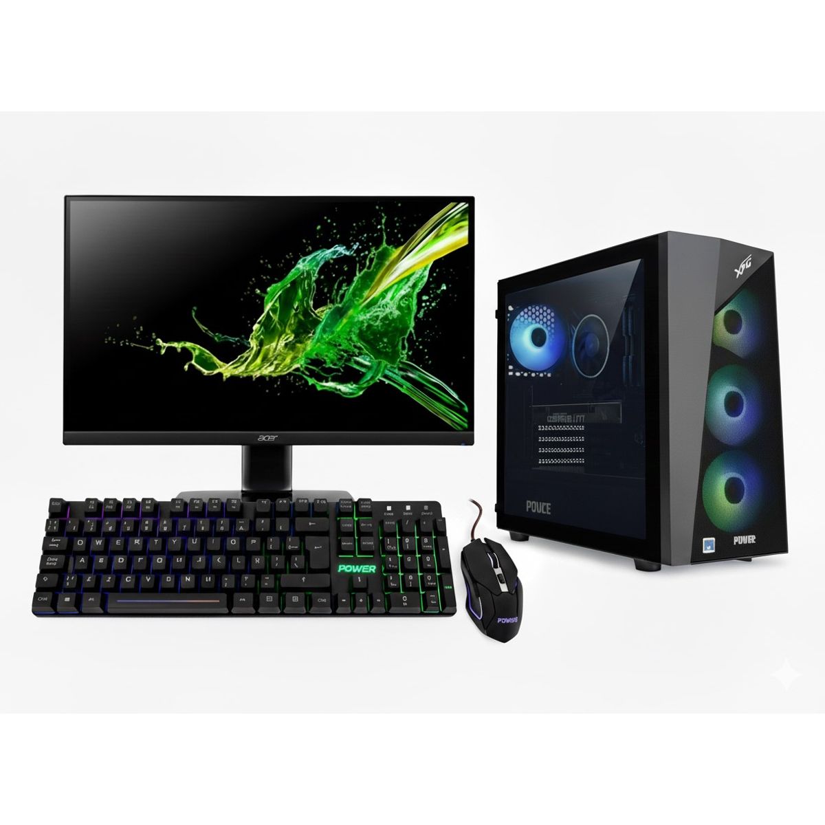 INTEL - Computador Gamer INTEL Core I5 14400 Ssd 512GB Ram 16GB  Monitor Acer 22