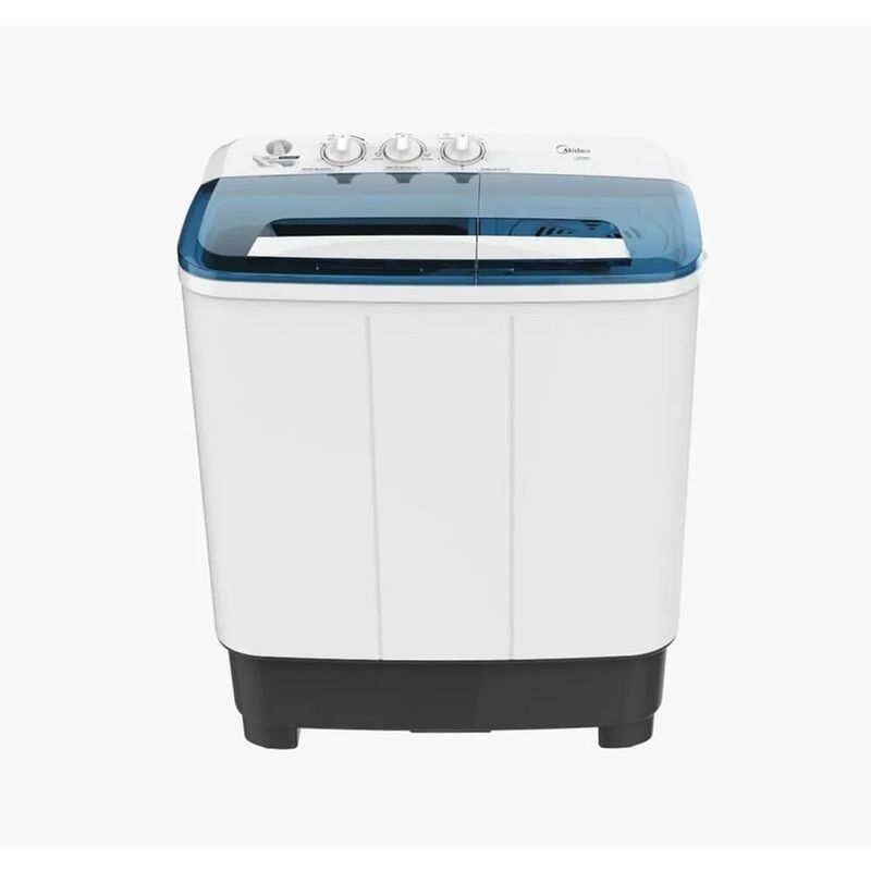 MIDEA - Lavadora Semiautomática Midea 7Kg Doble Tina MTD01W70W-CO Blanca