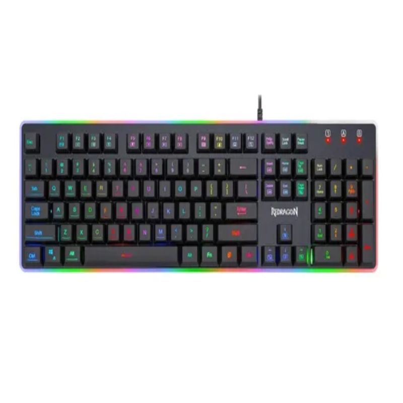 REDRAGON - Teclado Gamer Rgb Redragon Dyaus 2 K509 - Semi-mecanico Esp