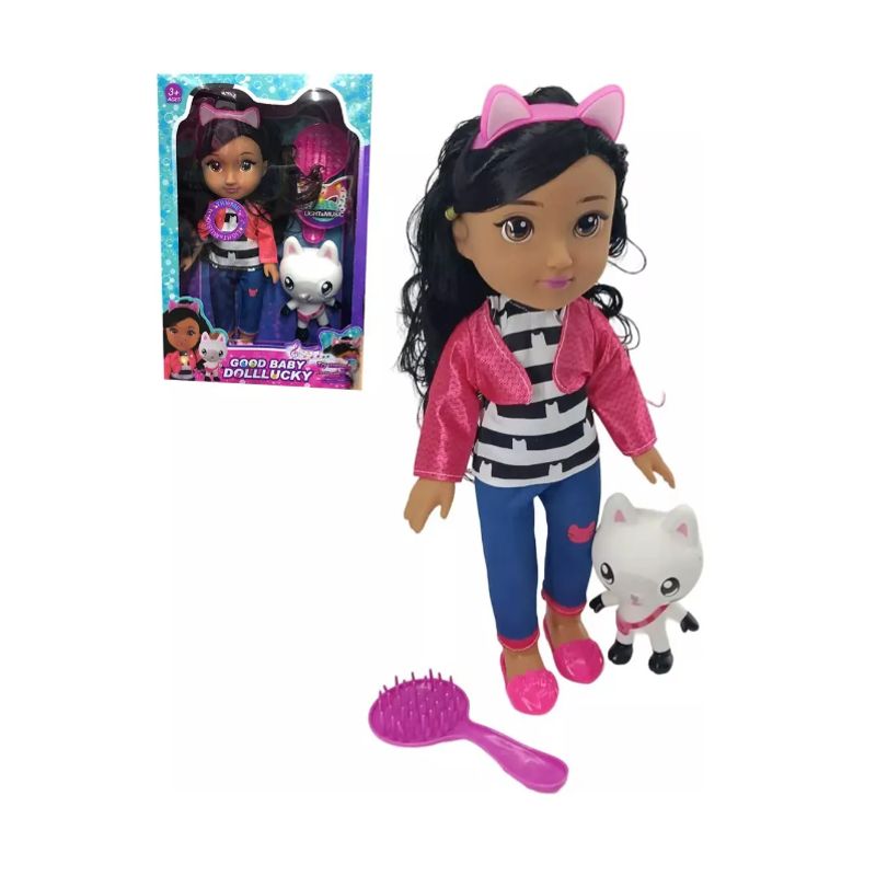 GENERICO - Muñeca Gabby Luces Musical Accesorios Juguete Niña Infantil