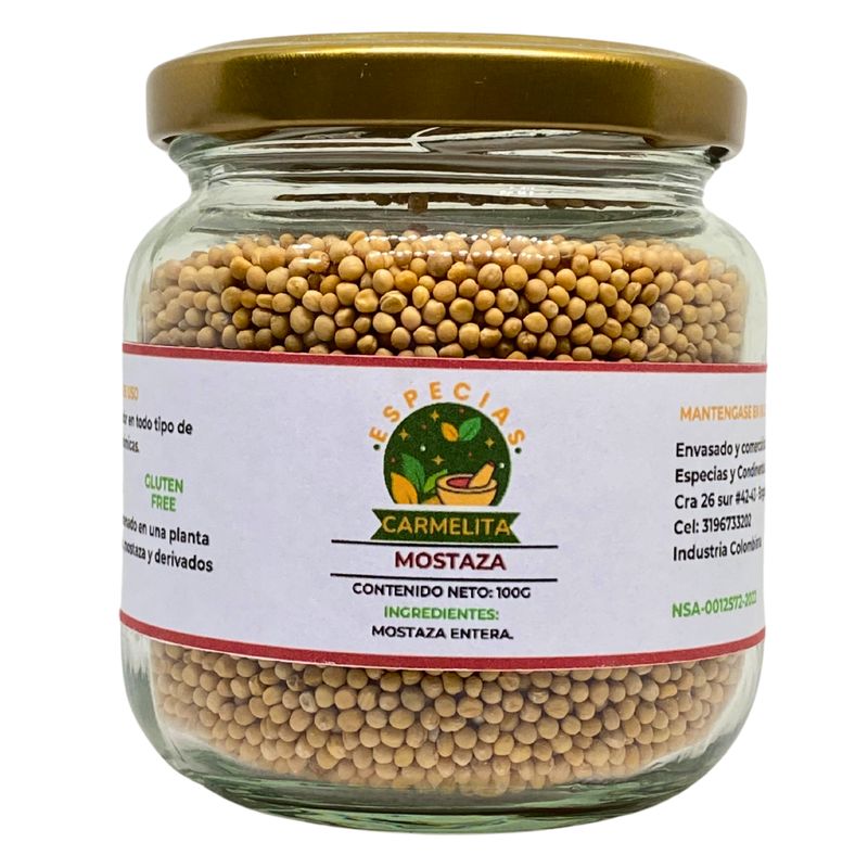 GENERICO - Mostaza en semilla x 100 gr