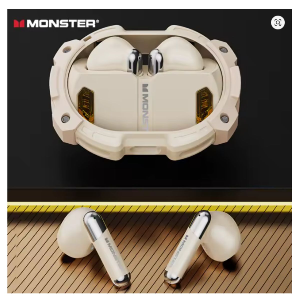 MONSTER - Auriculares Inalámbricos Monster XKT10 Pro Dorado