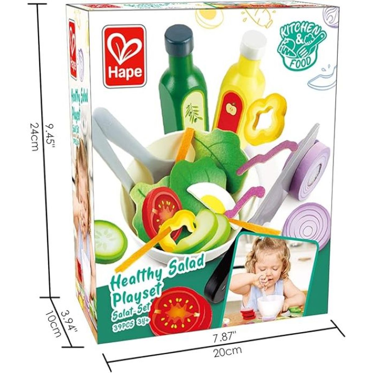 HAPE - JUEGO DE ENSALADA SALUDABLE