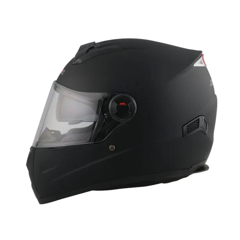 KONTROL - CASCO KONTROL M61 CERTIFICADO DOT DOBLE VISOR NEGRO MATE